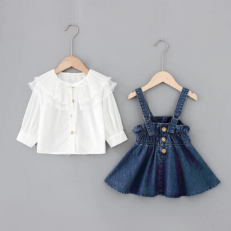 Autumn Fashion kids autumn dress set