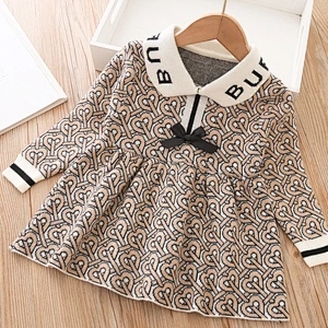 winter fashion dress winter dress for baby girls casual winter dresses