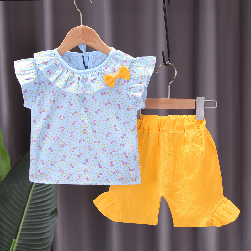 Girl Baby Child Two-piece Suit