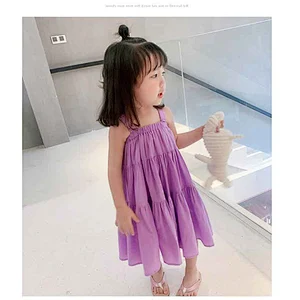 Latest kids big dress fashion kids dress clothes children girls dress in kids long dress