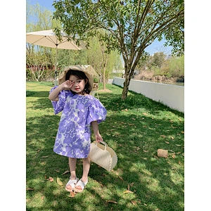 Kids good flower girl dress for kids summer spring vintage dress for kids