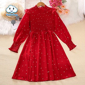 girl dress autumn pink girls dresses cotton girls dress wholesale latest girls dresses
