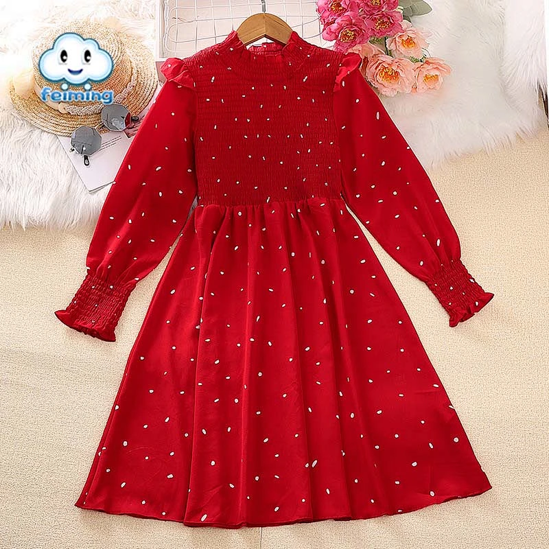 girl dress autumn pink girls dresses cotton girls dress wholesale latest girls dresses