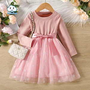 spring girls dress puffy dresses for girls normal dress 9years girls dress