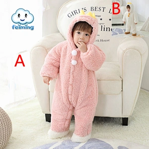 baby winter clothes rompers newborn winter rompers