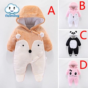 winter romper babies padded winter romper