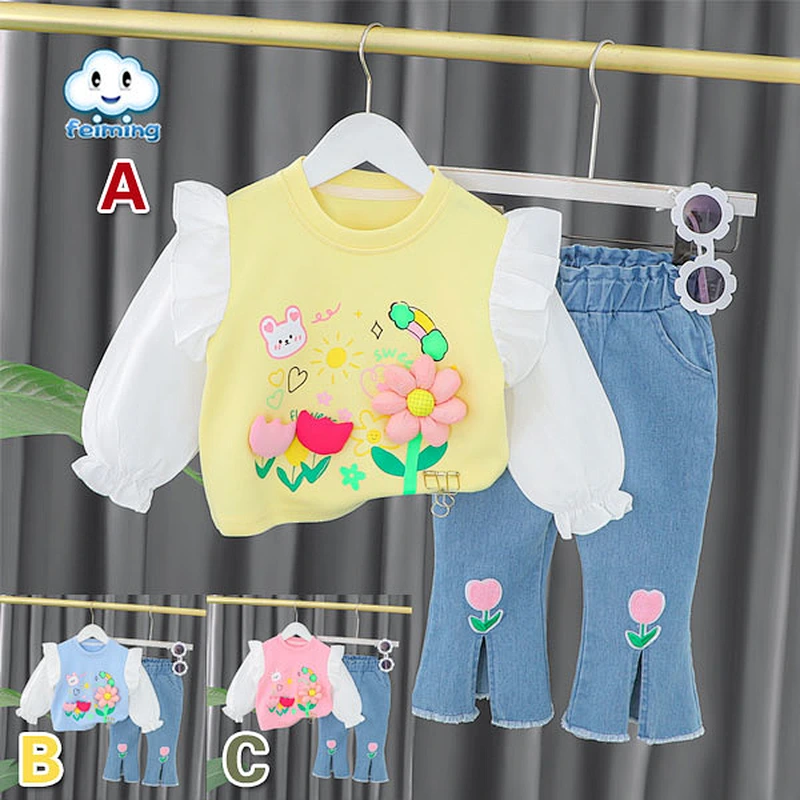 kids girls clothing sets wholesale autumn winter baby girl clothing sets