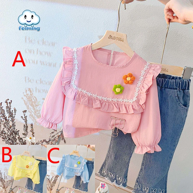 clothes girls sets baby girl long sleeve clothes set