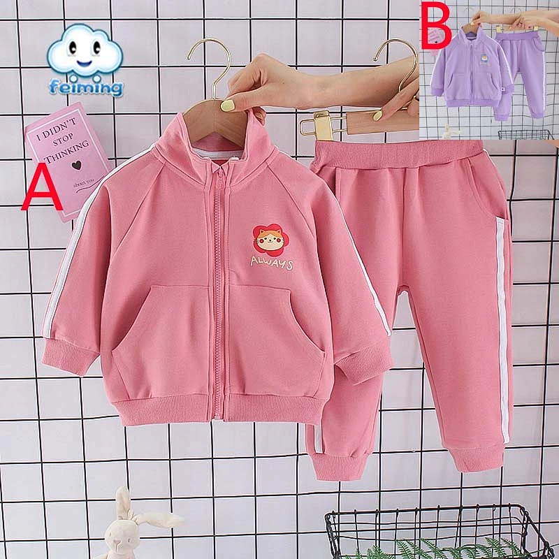 Factory Children Clothes Set 2 Piece Pants Set kids fall fashion