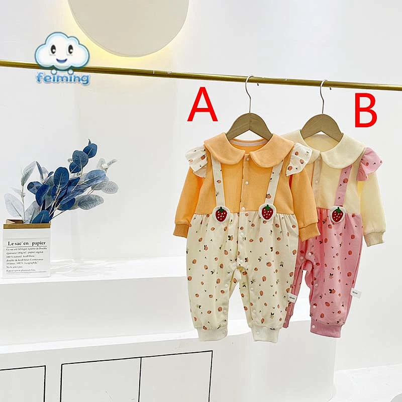 new born baby boy rompers baby romper beige