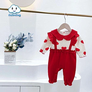 Fashion newborn baby girl rompers