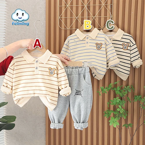 boys denim clothing set