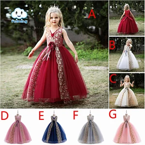 New Style Sequin Flower Girl Dress