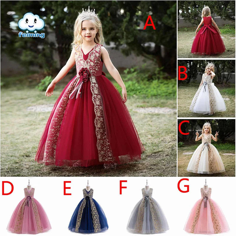 New Style Sequin Flower Girl Dress