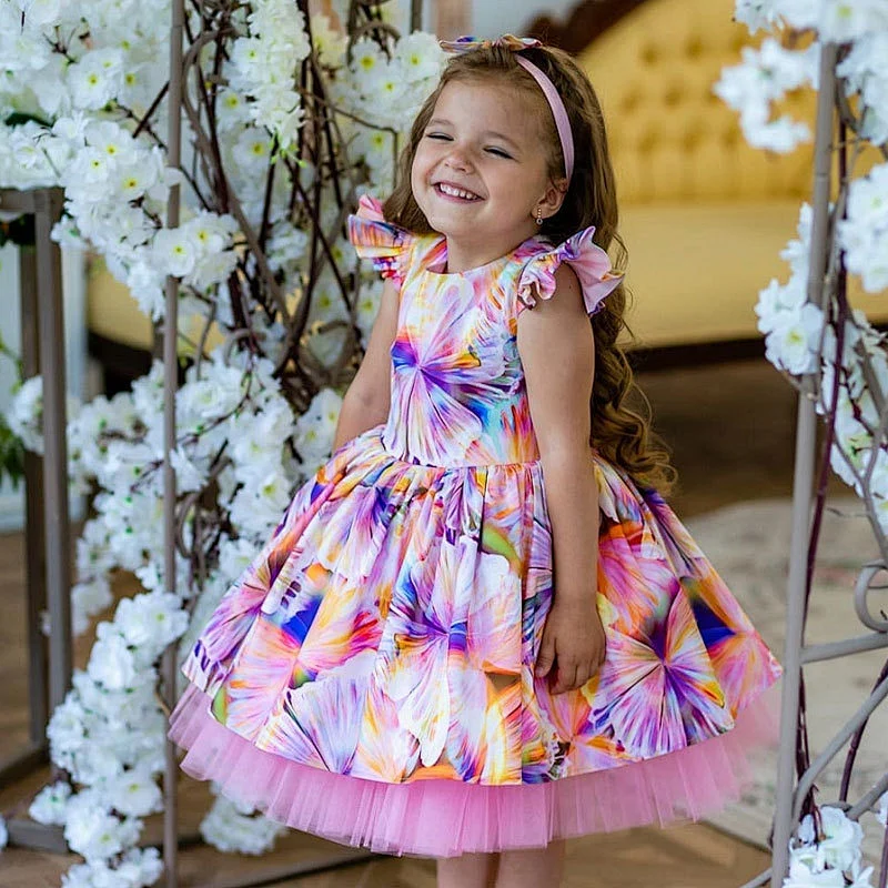 Flower Girl Dress Kids Party Dress