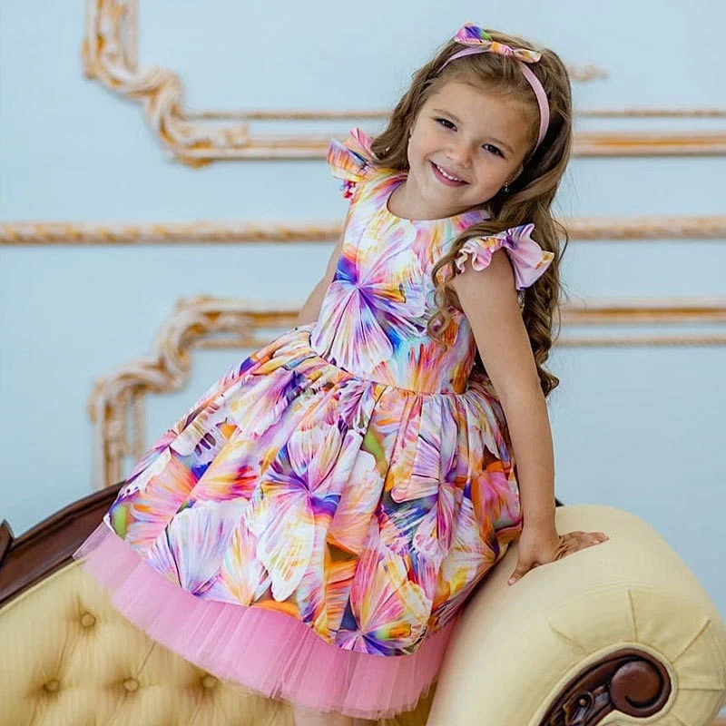 Flower Girl Dress Kids Party Dress