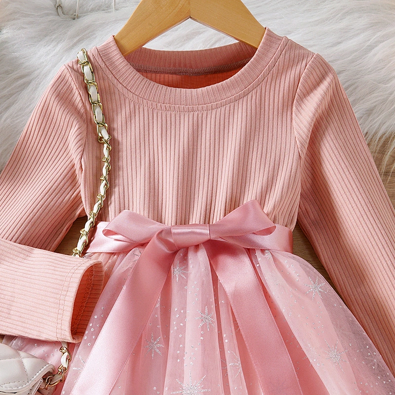 spring girls dress puffy dresses for girls normal dress 9years girls dress