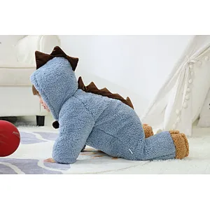 animal winter baby rompers winter knitted baby romper