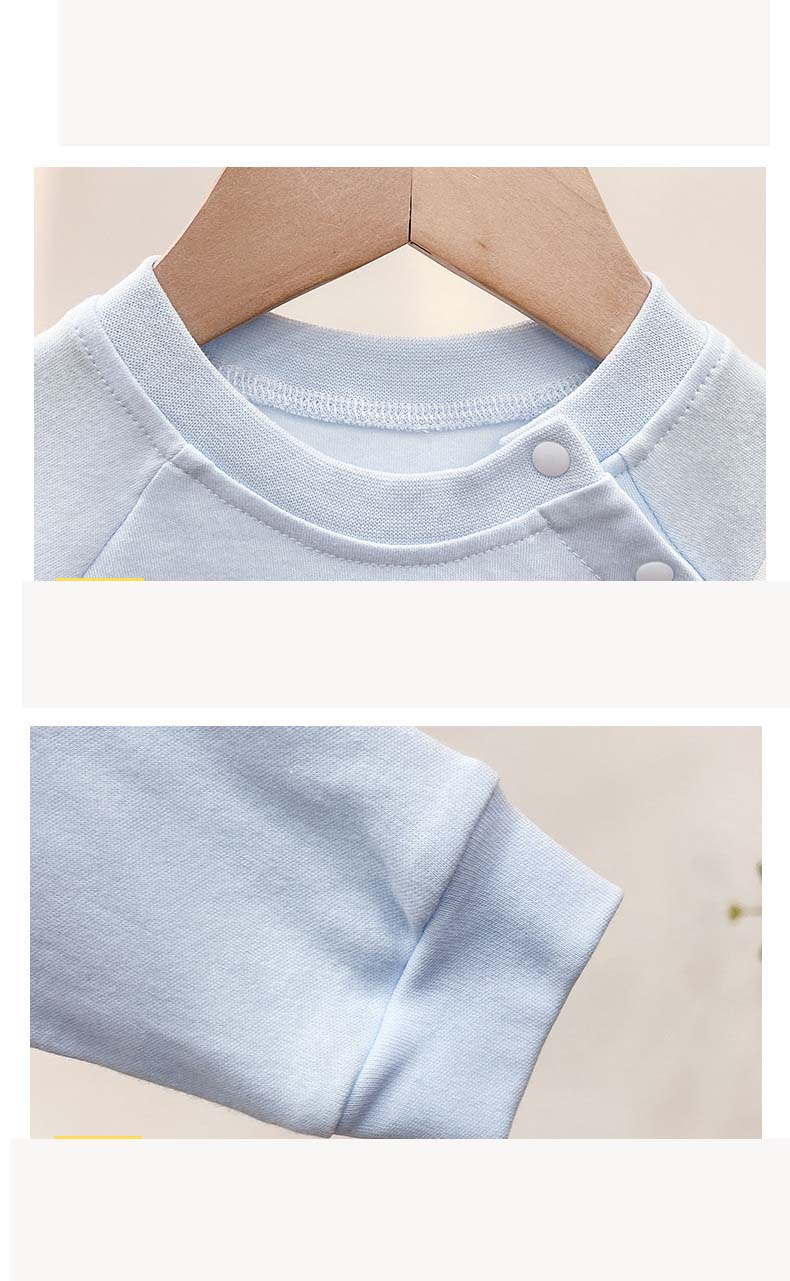 cotton knit baby romper