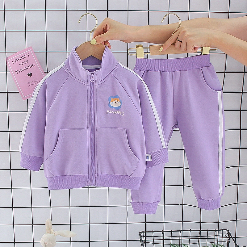 Factory Children Clothes Set 2 Piece Pants Set kids fall fashion