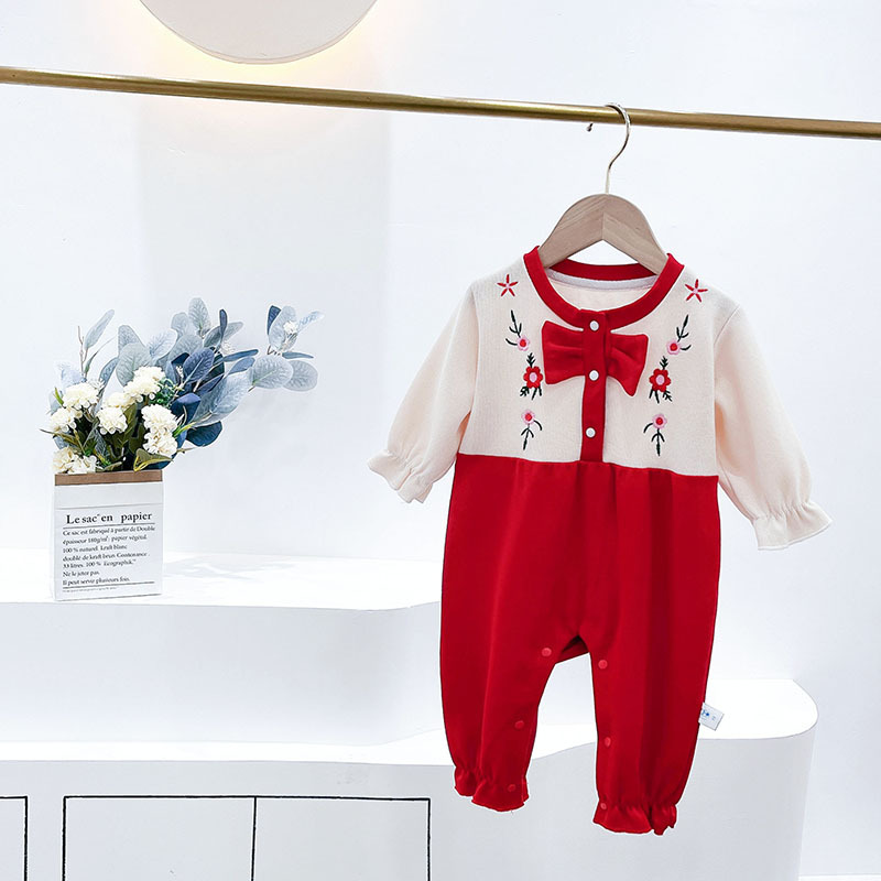 baby floral romper