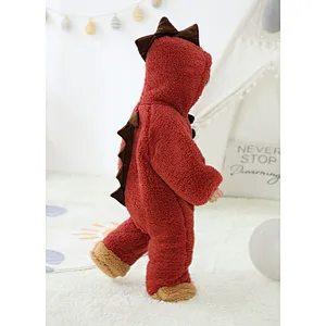 animal winter baby rompers winter knitted baby romper