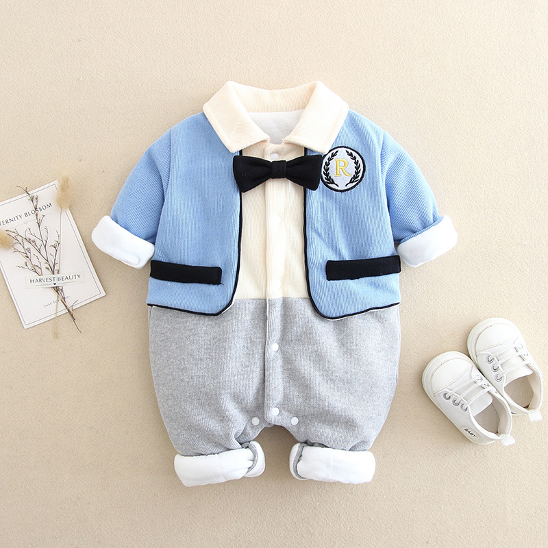 winter romper baby boy winter jacket romper newborn boy romper toddler boy romper winter knitted romper
