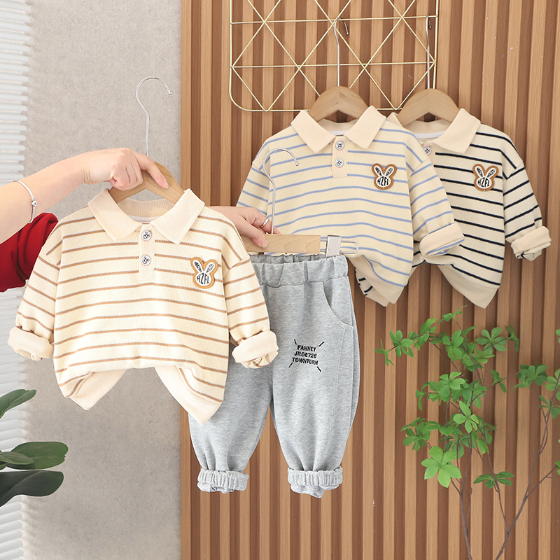 boys denim clothing set