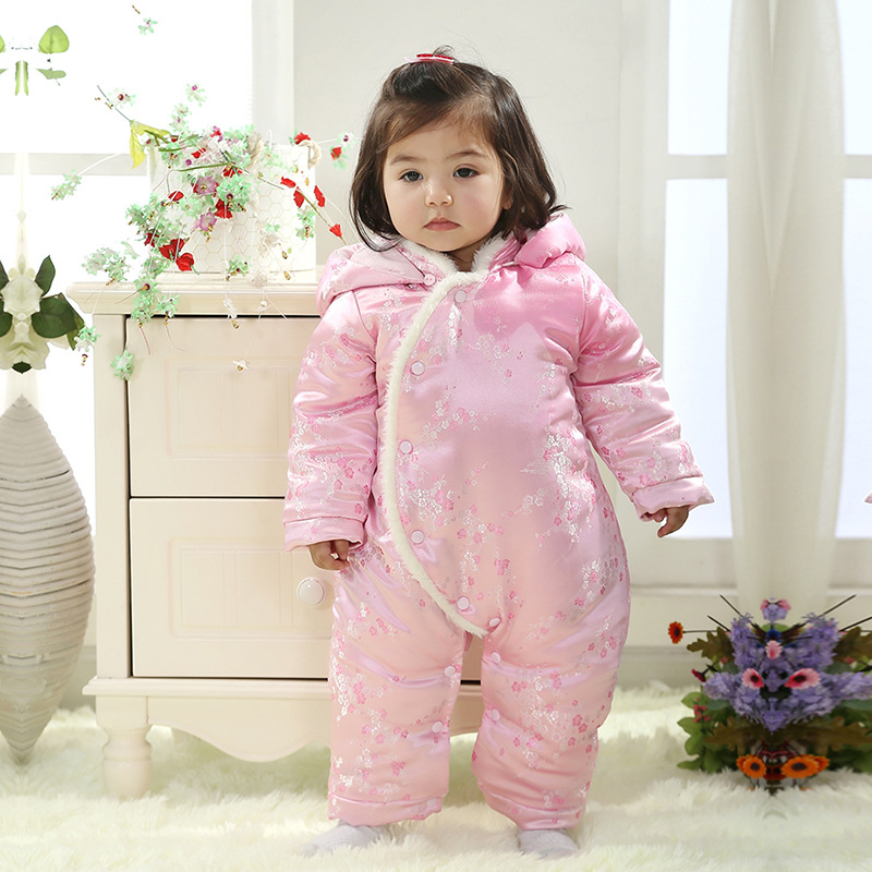 baby infant hooded romper