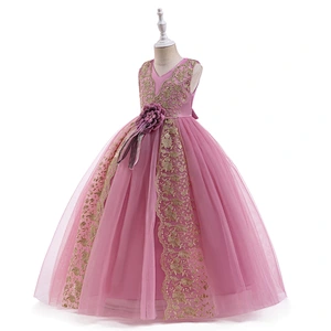 New Style Sequin Flower Girl Dress