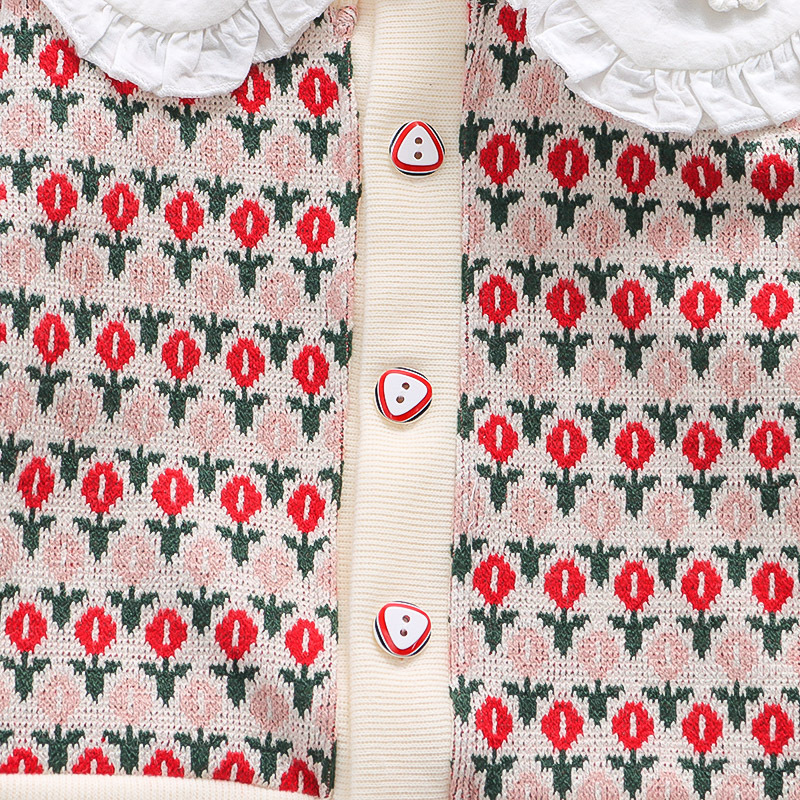 knitted baby clothes set