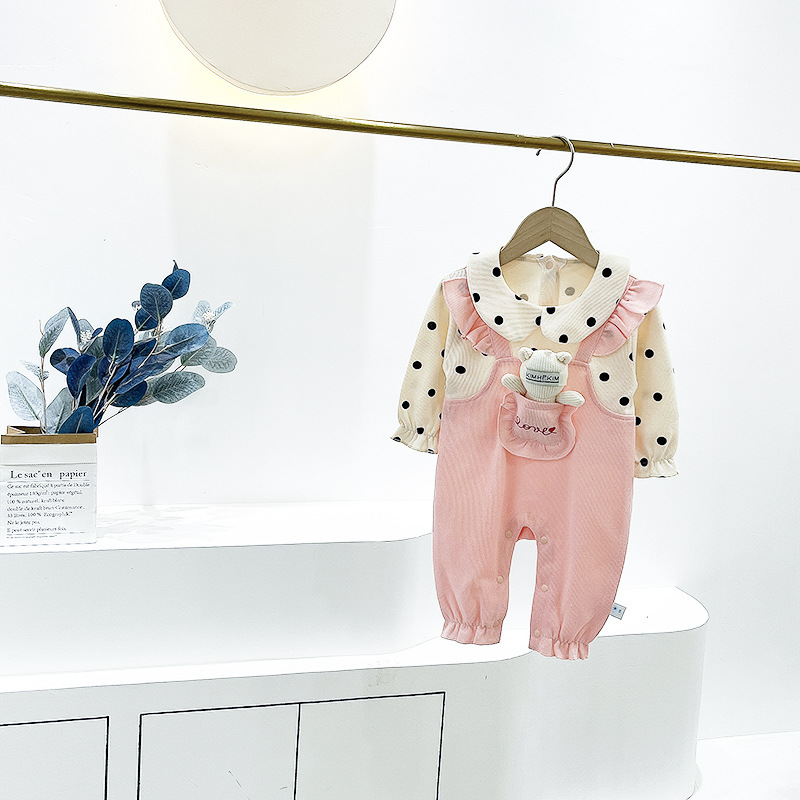 baby girl knit romper