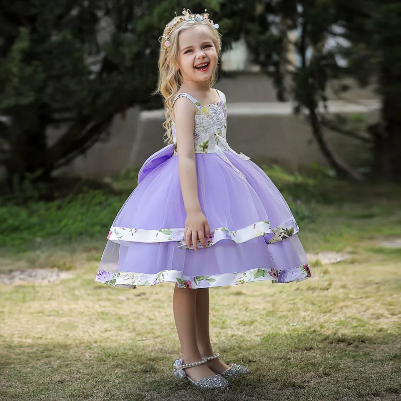 girl sleeveless party dress