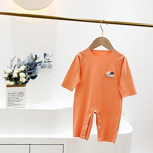 Multiple choice color long sleeve baby romper