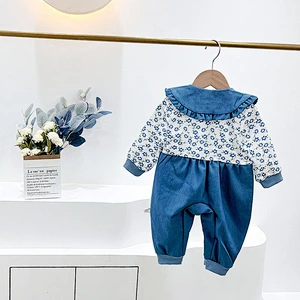 Cute baby rompers for girls cotton baby romper
