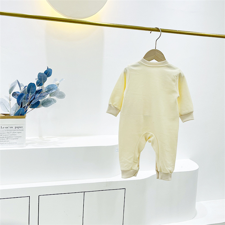 fall baby romper