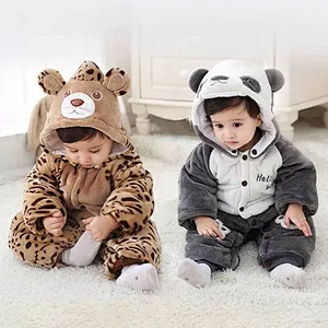 romper boy baby winter warm romper winter full body romper