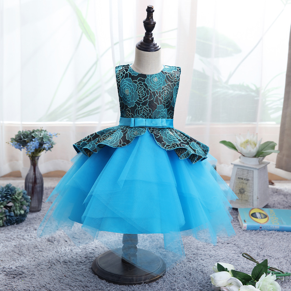 kids wedding party dress