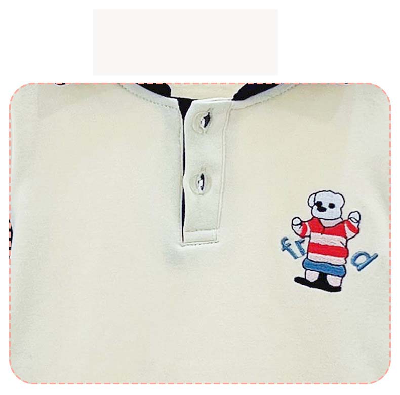modern baby romper