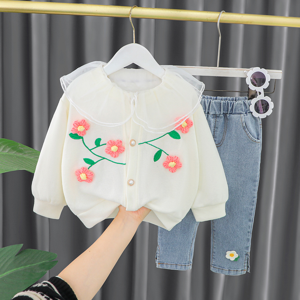 full sleeve clothes set baby girl