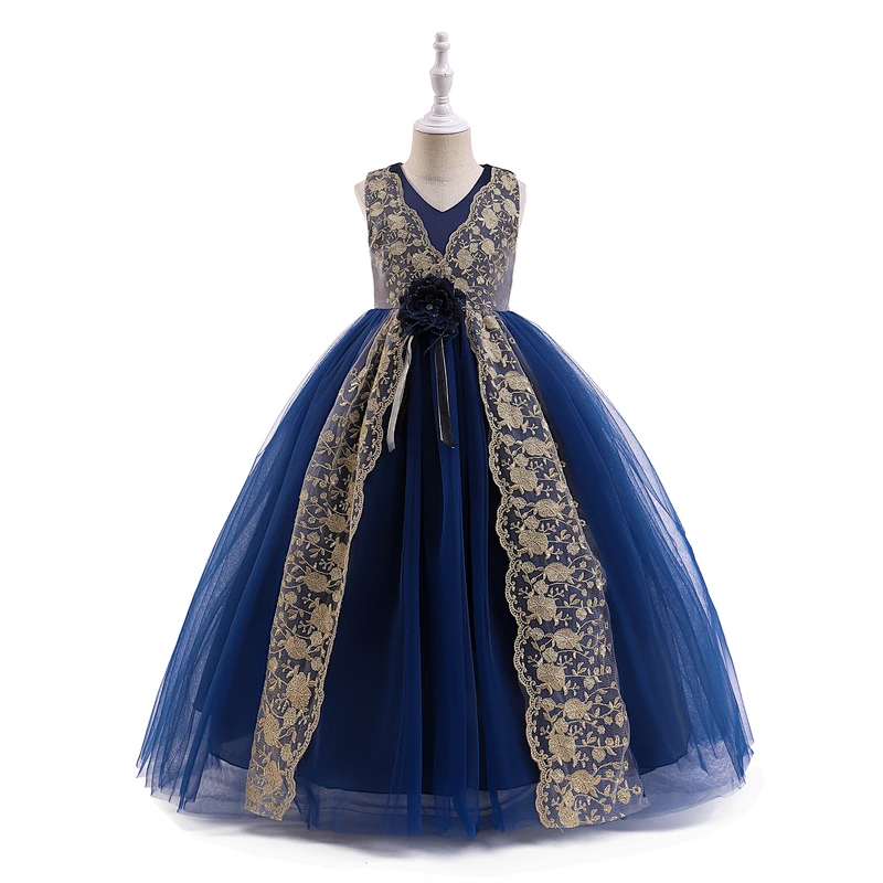 New Style Sequin Flower Girl Dress