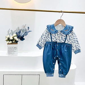 Cute baby rompers for girls cotton baby romper