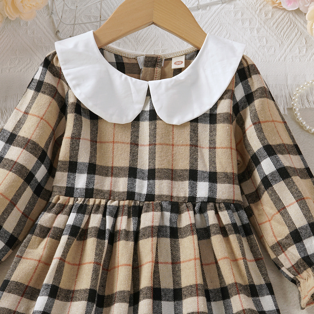 plaid girl dresses