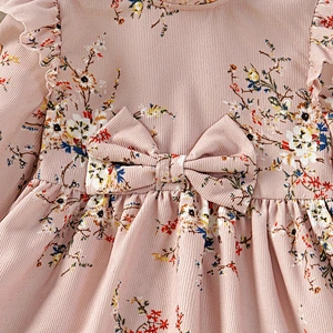 girl child dress cotton girl dress floral casual dresses for teen girls