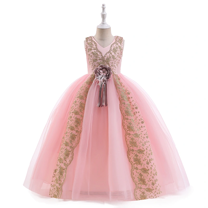 New Style Sequin Flower Girl Dress