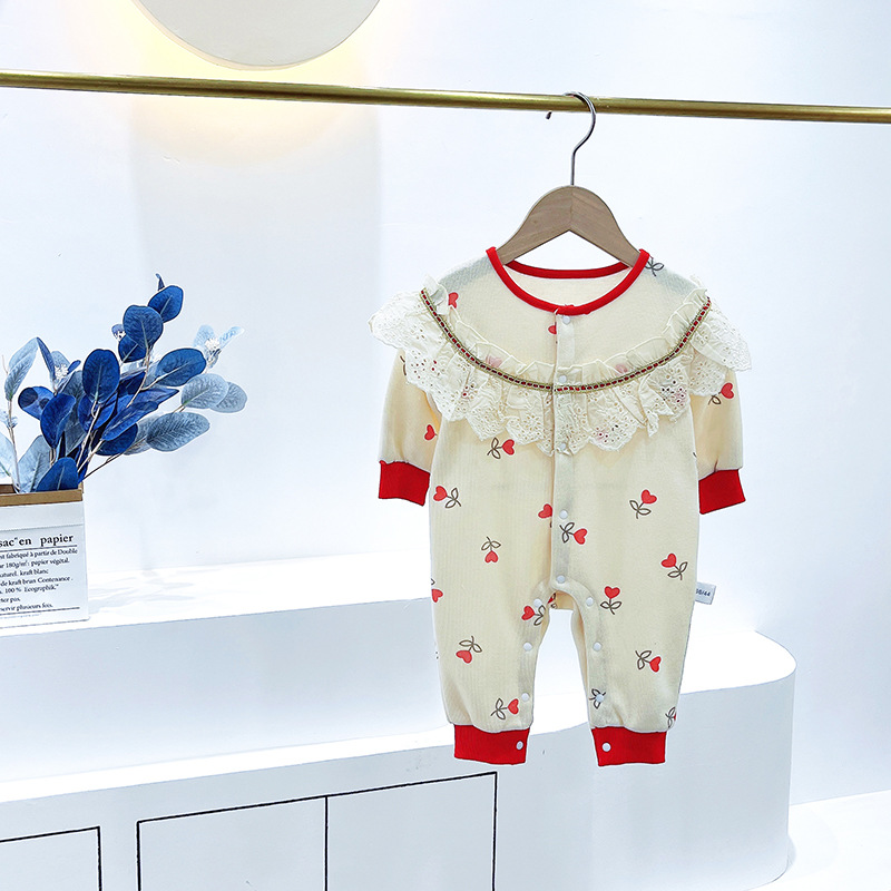 cotton baby rompers