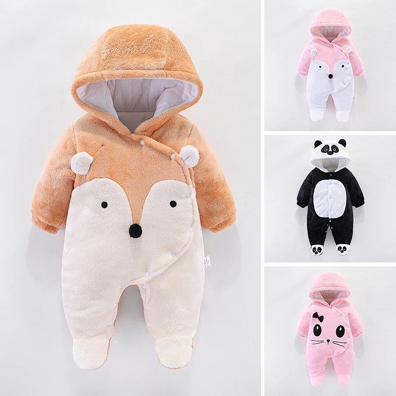 winter romper babies padded winter romper