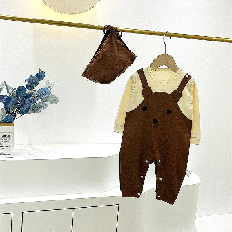 autumn baby romper set korean style baby romper