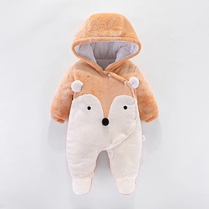 winter romper babies padded winter romper