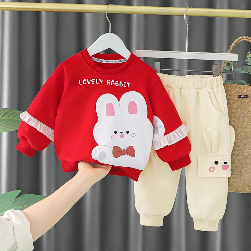 kids girls clothing sets long sleeve baby girls' clothing sets